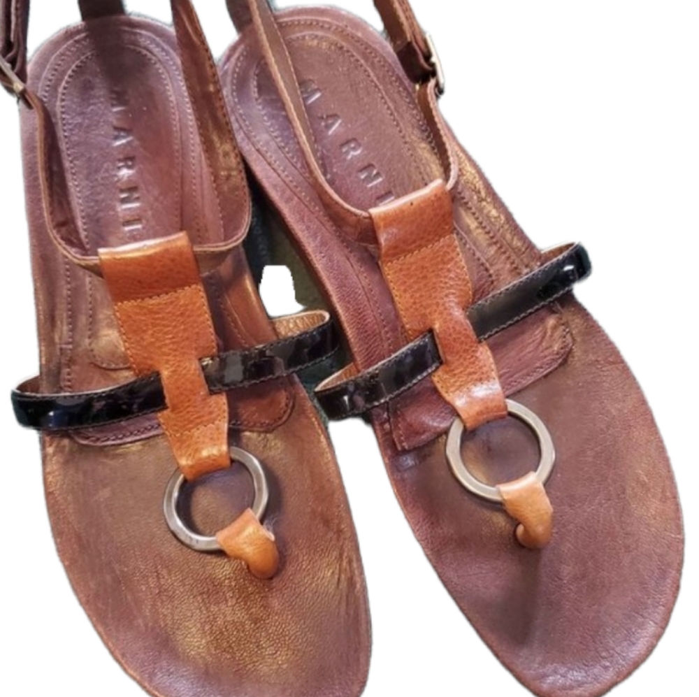 Marni womens leather sandals